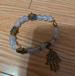 Evil eye/hamsa/hand of fatima bracelet